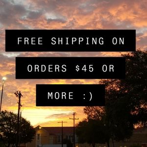 🆓️ FREE Shipping Sale 📦!! ALL Orders $45 or More 💰 :)